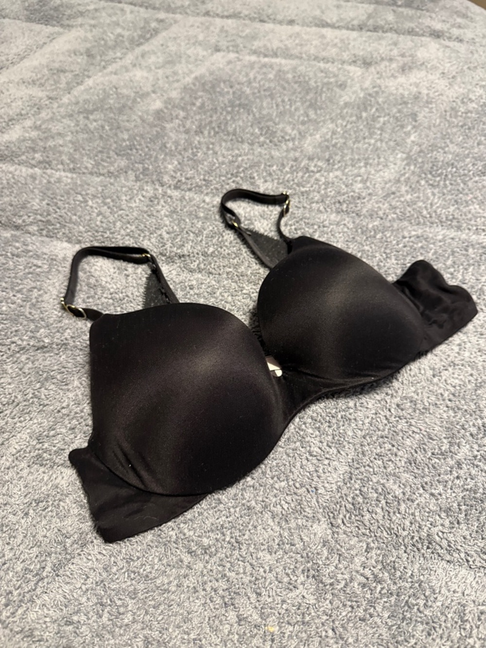 Black Smooth T-Shirt Bra - Women Intimates